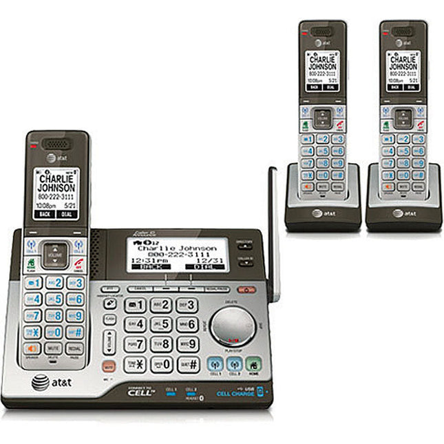 3 Handset Cordless Phone