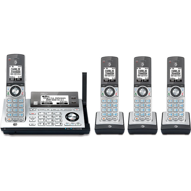 DECT 6.0 Expandable Phone System with Four Handsets