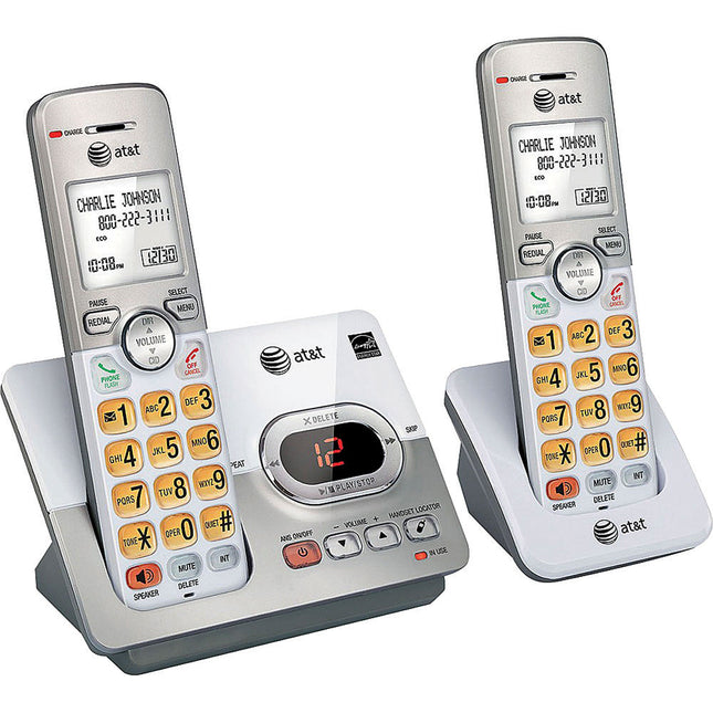 DECT 6.0 Expandable Cordless Phone System, 2 Handsets