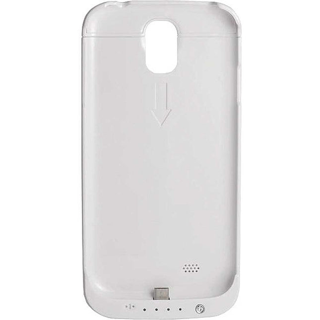 Battery Case for Samsung Galaxy S4, 2500MAH, Compact, Durable, White