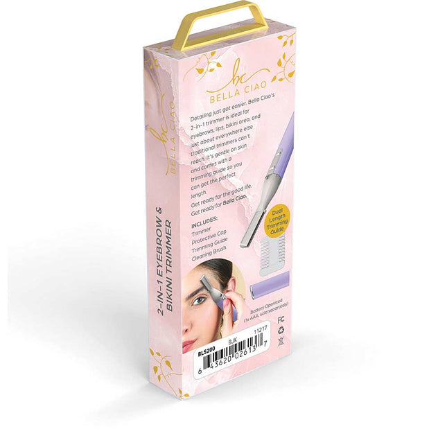 2-IN-1 Eyebrow and Bikini Trimmer