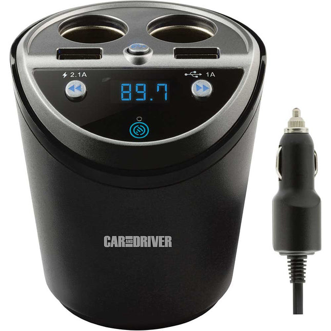 Power Cup w/ Dual Socket/USB And Bluetooth