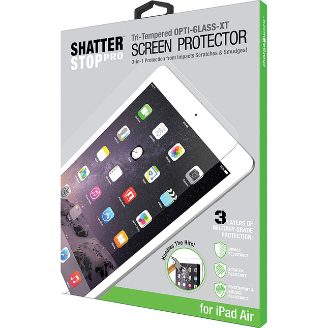 iPad Air, Glass Screen Protector, 1 pk