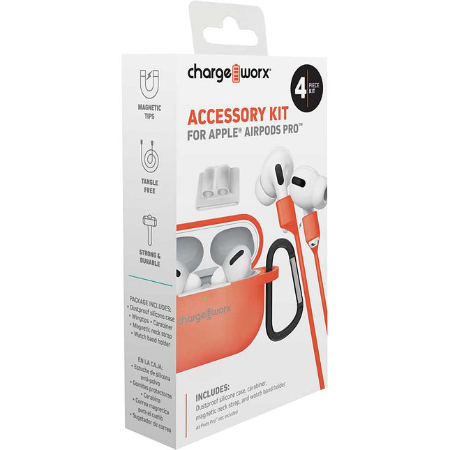 ACCESSORY KIT For Apple® AirPods®, Nectarine