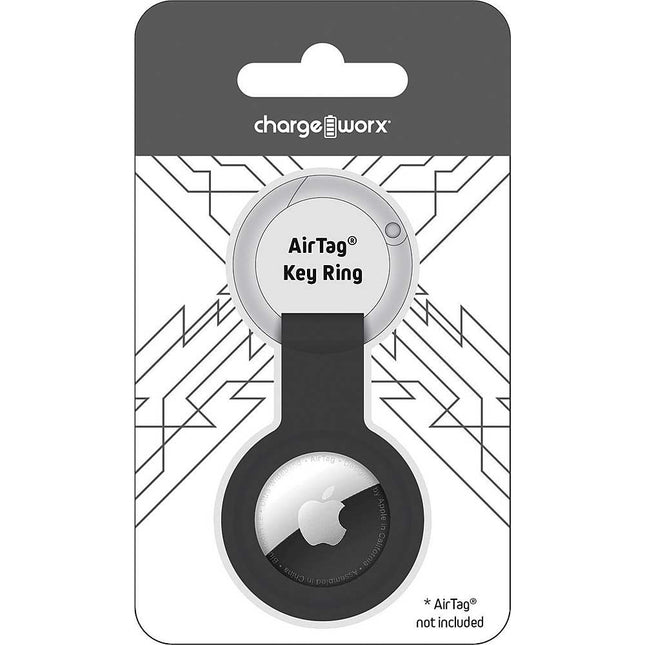 Tracking Keychain Designed for Apple Airtag, Black