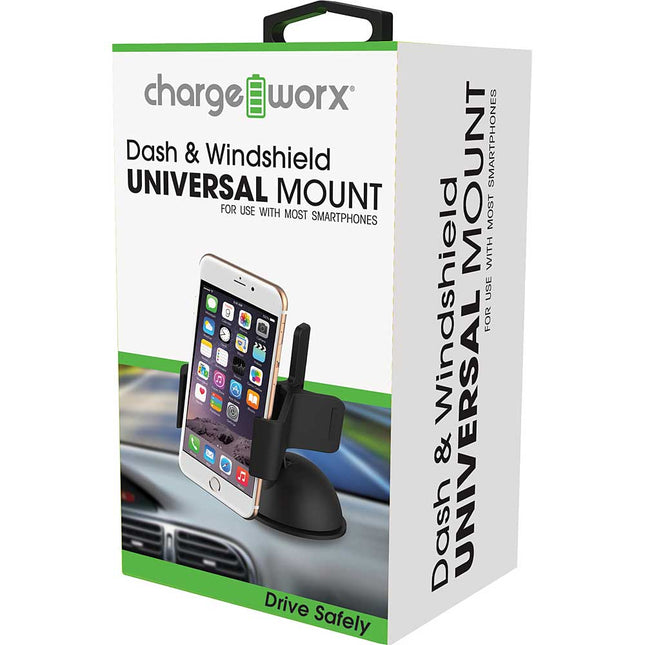 Dash Mount with grip clip for use with most smartphones