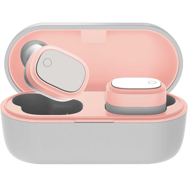 True Wireless Earbuds, White/Pink