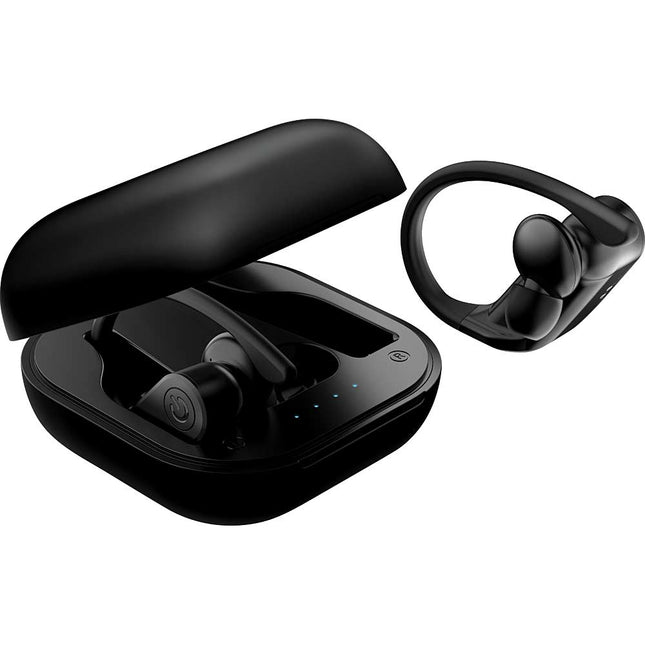 True Wireless Sport Earbuds, Black