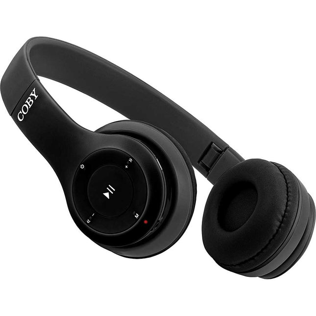 Wireless Compact & Foldable Headphones, Black