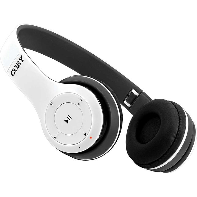 Wireless Compact & Foldable Headphones, White