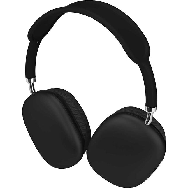 Wireless Metal Folding Headphones, Black