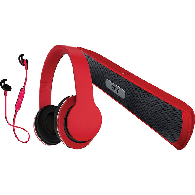 3-IN-1 Bluetooth® Combo Pack, Red