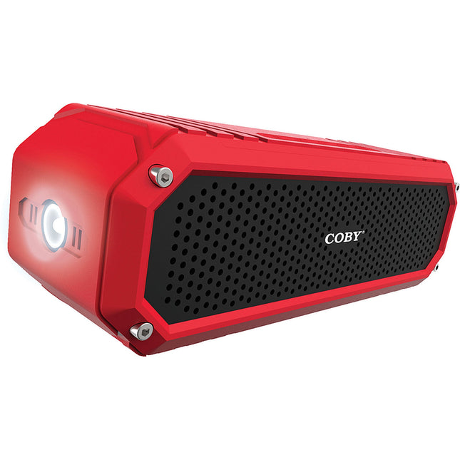 Water-Resistant, Portable Bluetooth®® Speaker, Red