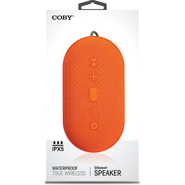 Waterproof True Wireless Portable  Speaker, Orange