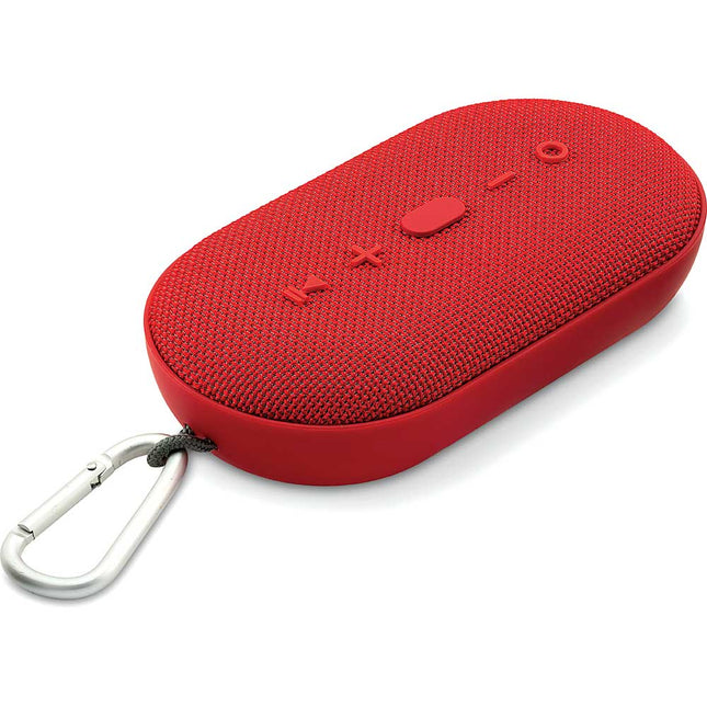 Waterproof True Wireless Portable  Speaker, Red