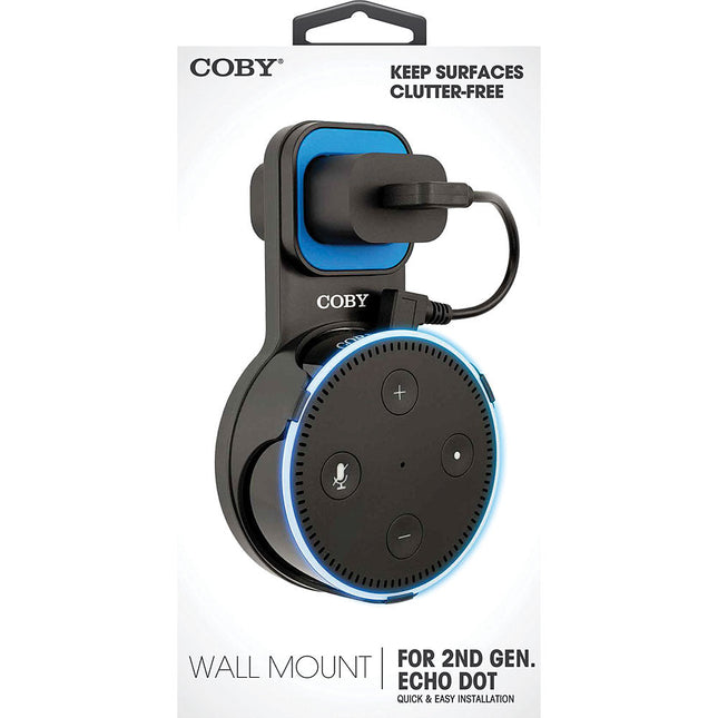 Wall Mount for 2nd Gen. EchoDot, Black