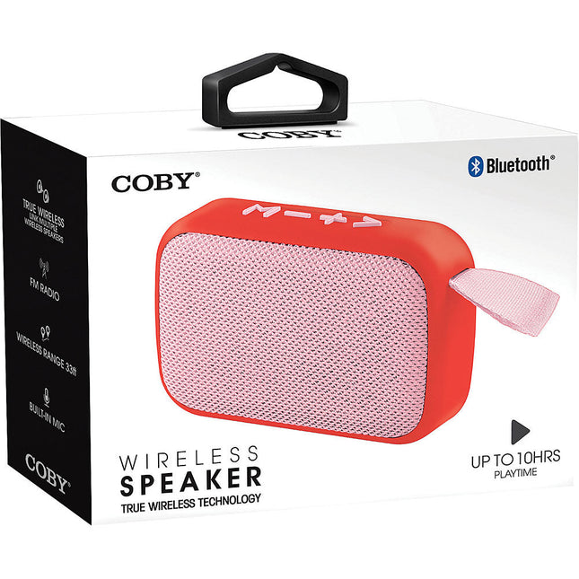 STEREO True Wireless Bluetooth® Speaker, Red