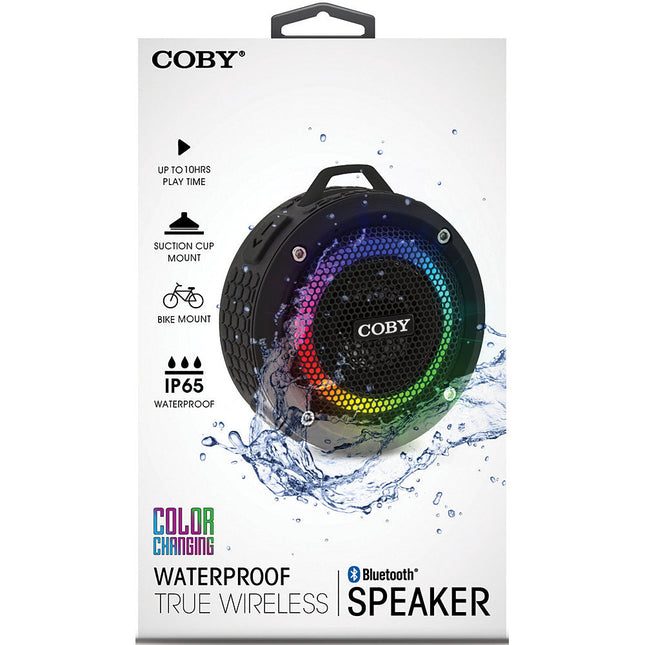 Waterproof True Wireless Bluetooth® Speaker, Black