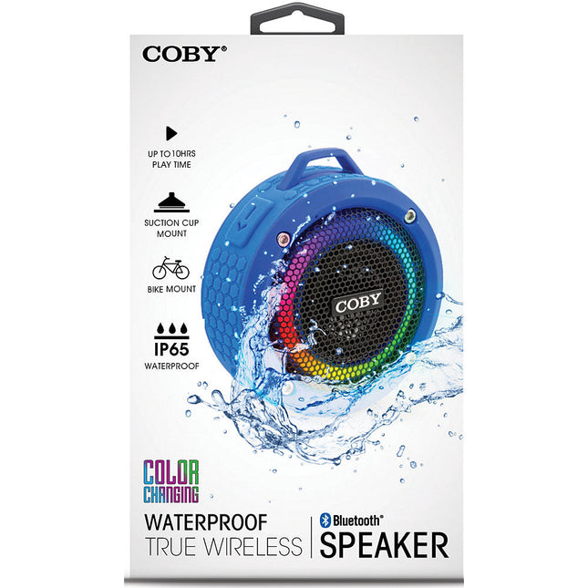 Waterproof True Wireless Bluetooth® Speaker, Blue