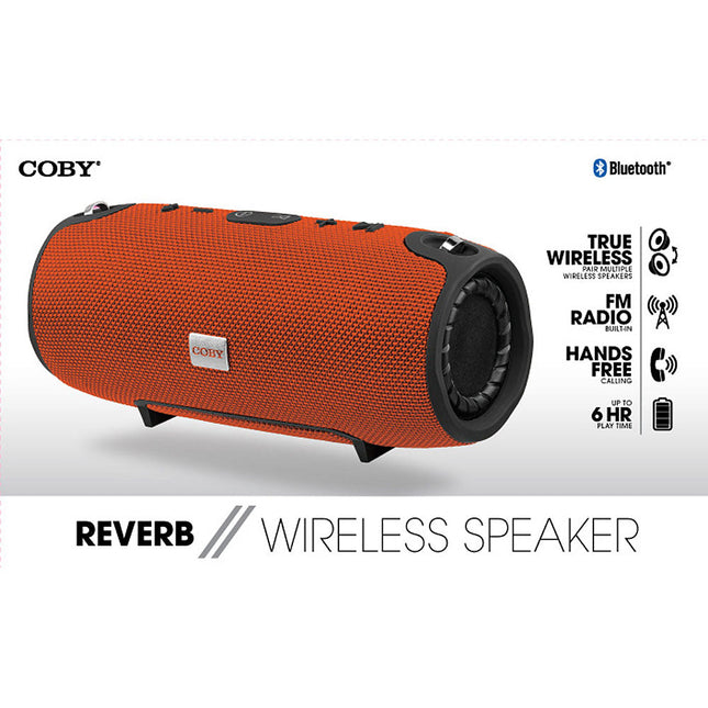 Reverb Wireless Speaker, Orange