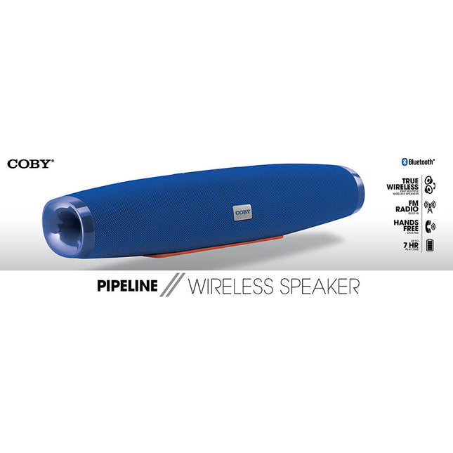 Pipeline Wireless Speaker, Blue