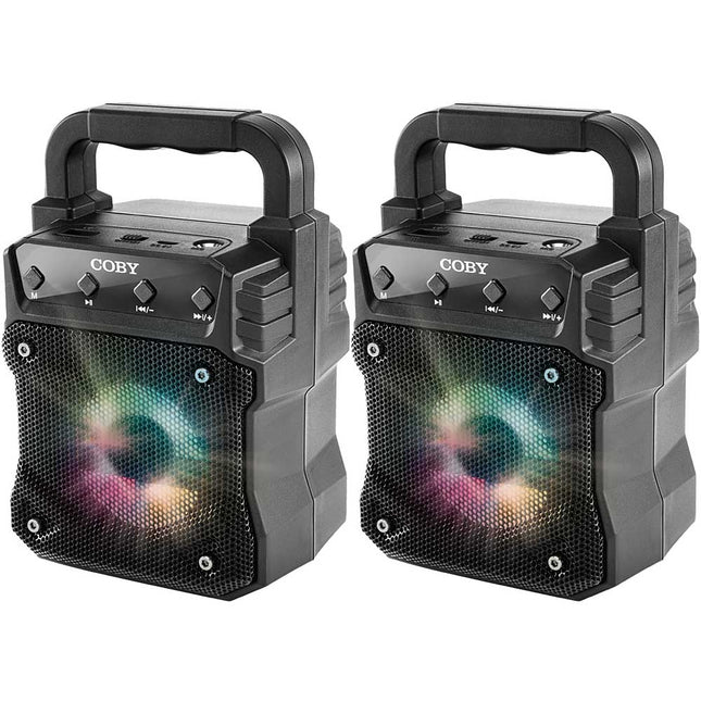 2 Pack LED Party Speaker