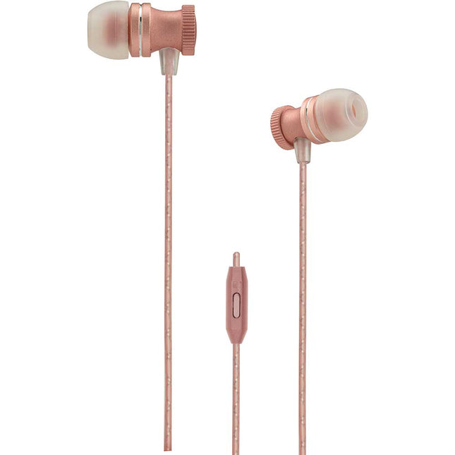 Stereo Earbuds, Rose Gold