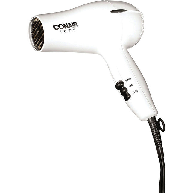 1875 Watt Hair Dryer, White