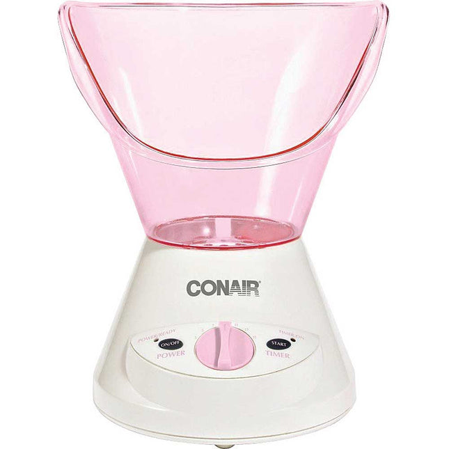 Moisturizing Mist Facial Sauna System; Pink/Cream