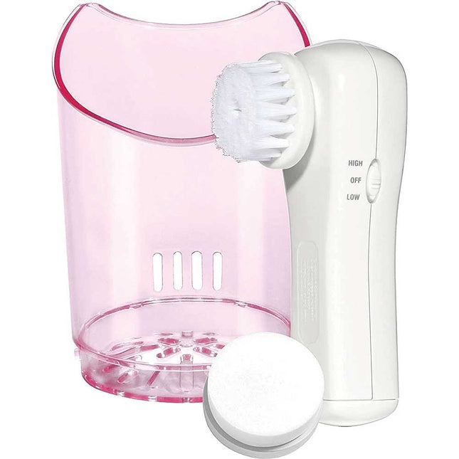 Moisturizing Mist Facial Sauna System; Pink/Cream