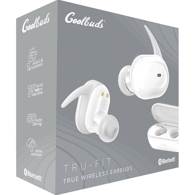 TRU-FIT True Wireless Earbuds, White