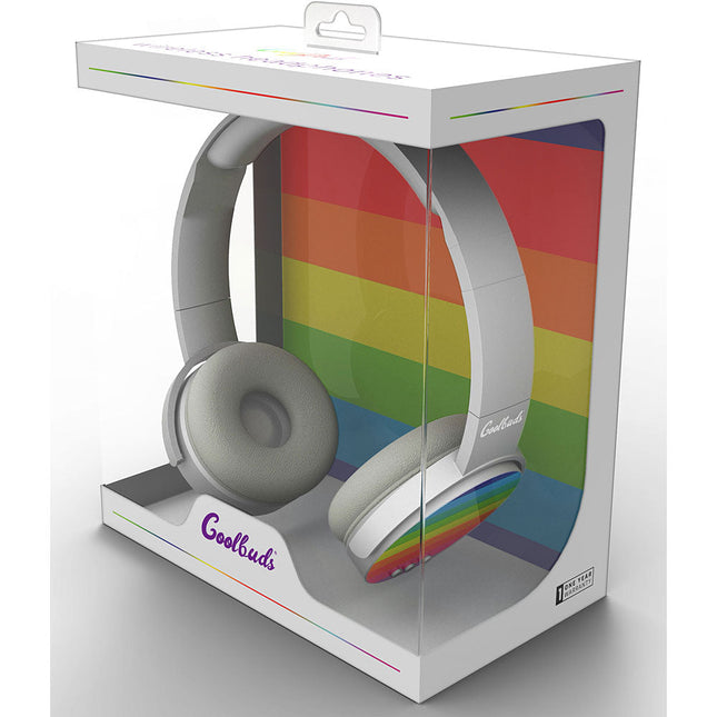 Wireless Stereo Headphones, Rainbow