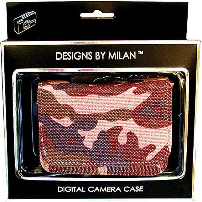 Pink Camo Camera Case