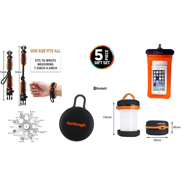 5PC OVERNIGHT OUTDOORS KIT