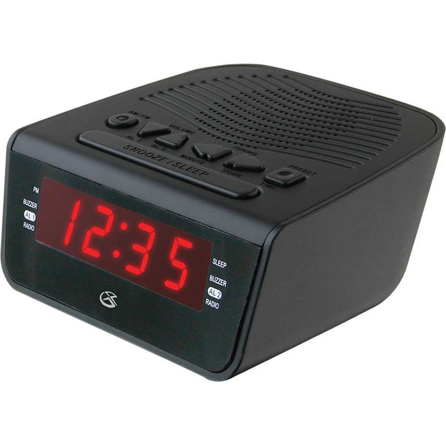 0.6" Display AM/FM Alarm Clock