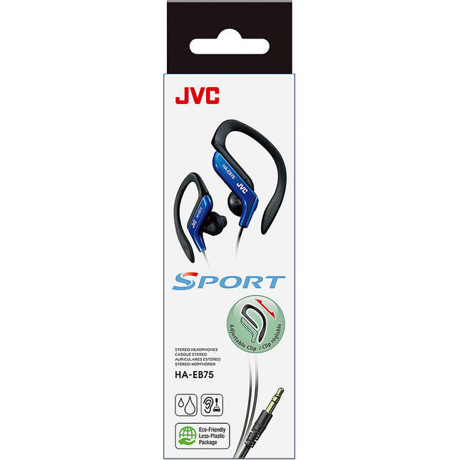 Sports Ear-Clip Headphones, Blue