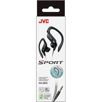 Sports Ear-Clip Headphones, Black