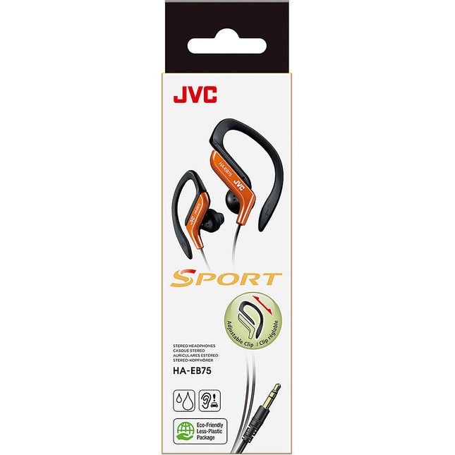 Sports Ear-Clip Headphones, Orange