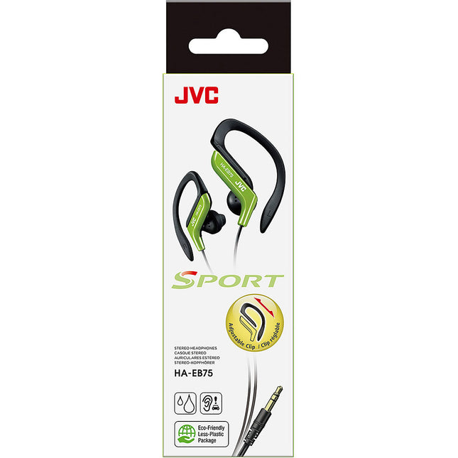 Sports Ear-Clip Headphones, Green