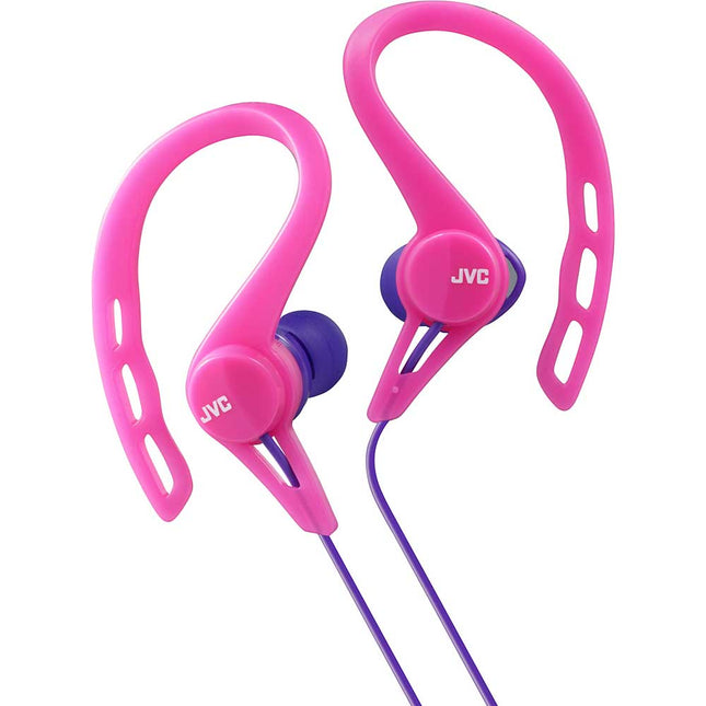 Wired Ear Clip-On Earbud Headphones, Pink