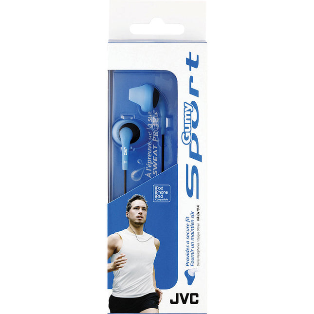 Gumy Sports In-Ear Headphones, Blue