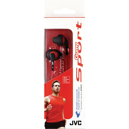 Gumy Sports In-Ear Headphones, Black