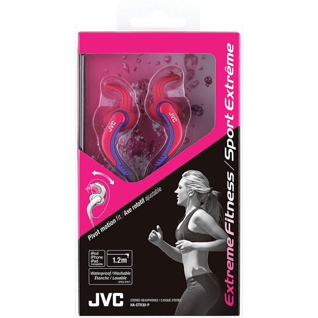 Sports Clip Earbuds, Pink