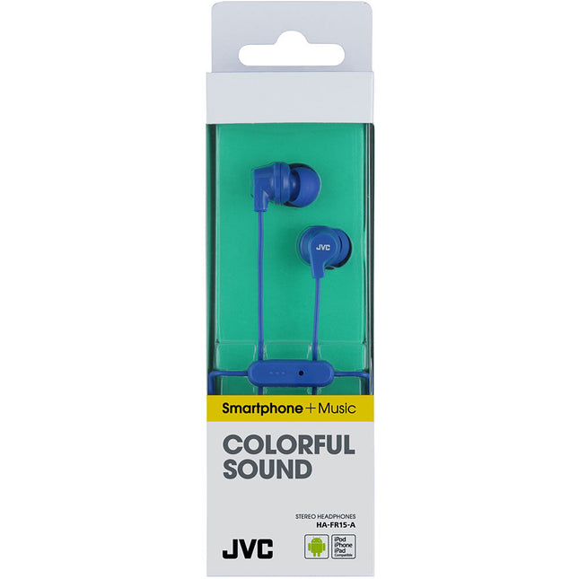 In-Ear Headphones with Microphone, Blue