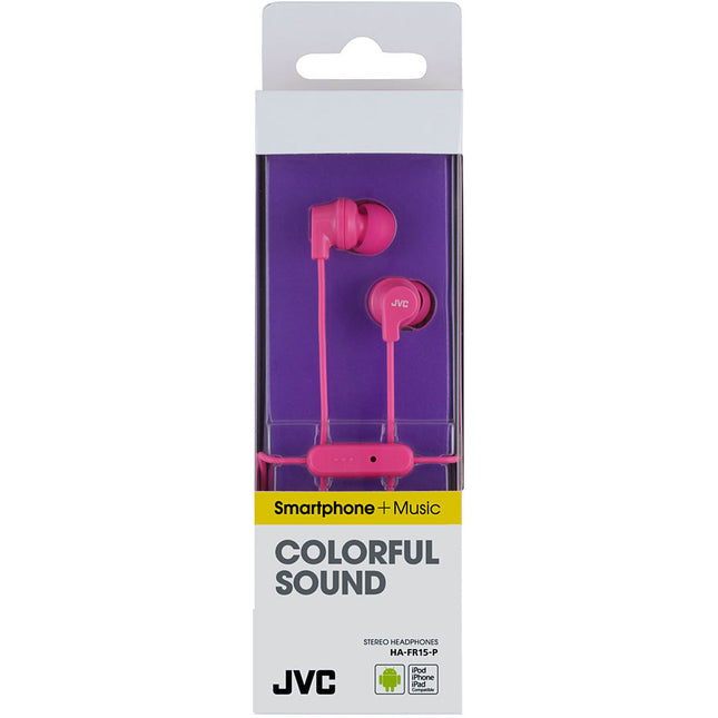 In-Ear Headphones with Microphone, Pink