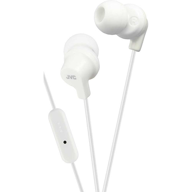 In-Ear Headphones with Microphone, White