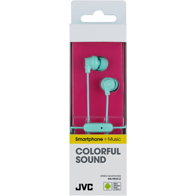 In-Ear Headphones with Microphone, Teal