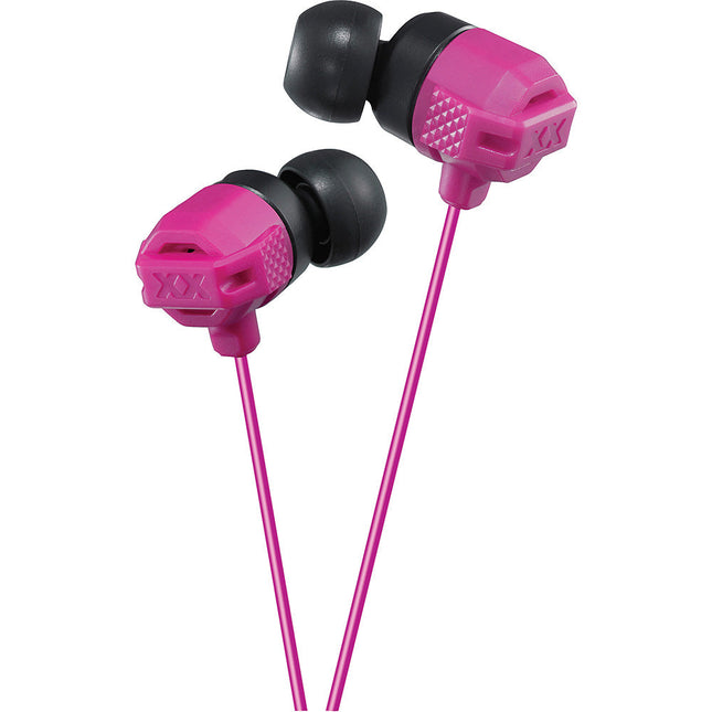 XX Xtreme Bass IE Headphones, Pink