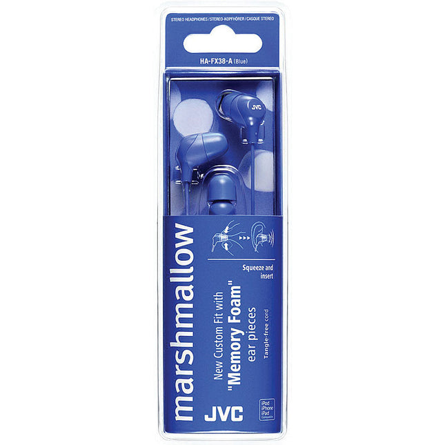 Marshmallow In-Ear Headphones, Blue