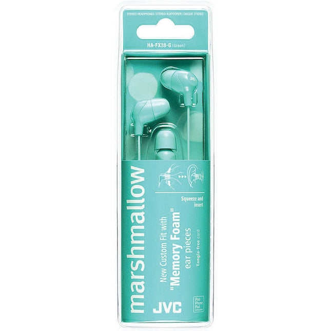 Marshmallow In-Ear Headphones, Green